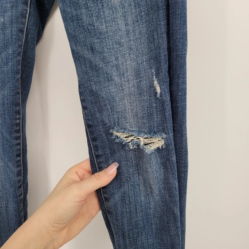 Dl1961 Florence Ankle mid rise instasculpt skinny denim jeans size 25 - Picture 7 of 8